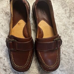 Born Slip on buckle loafers. Like new